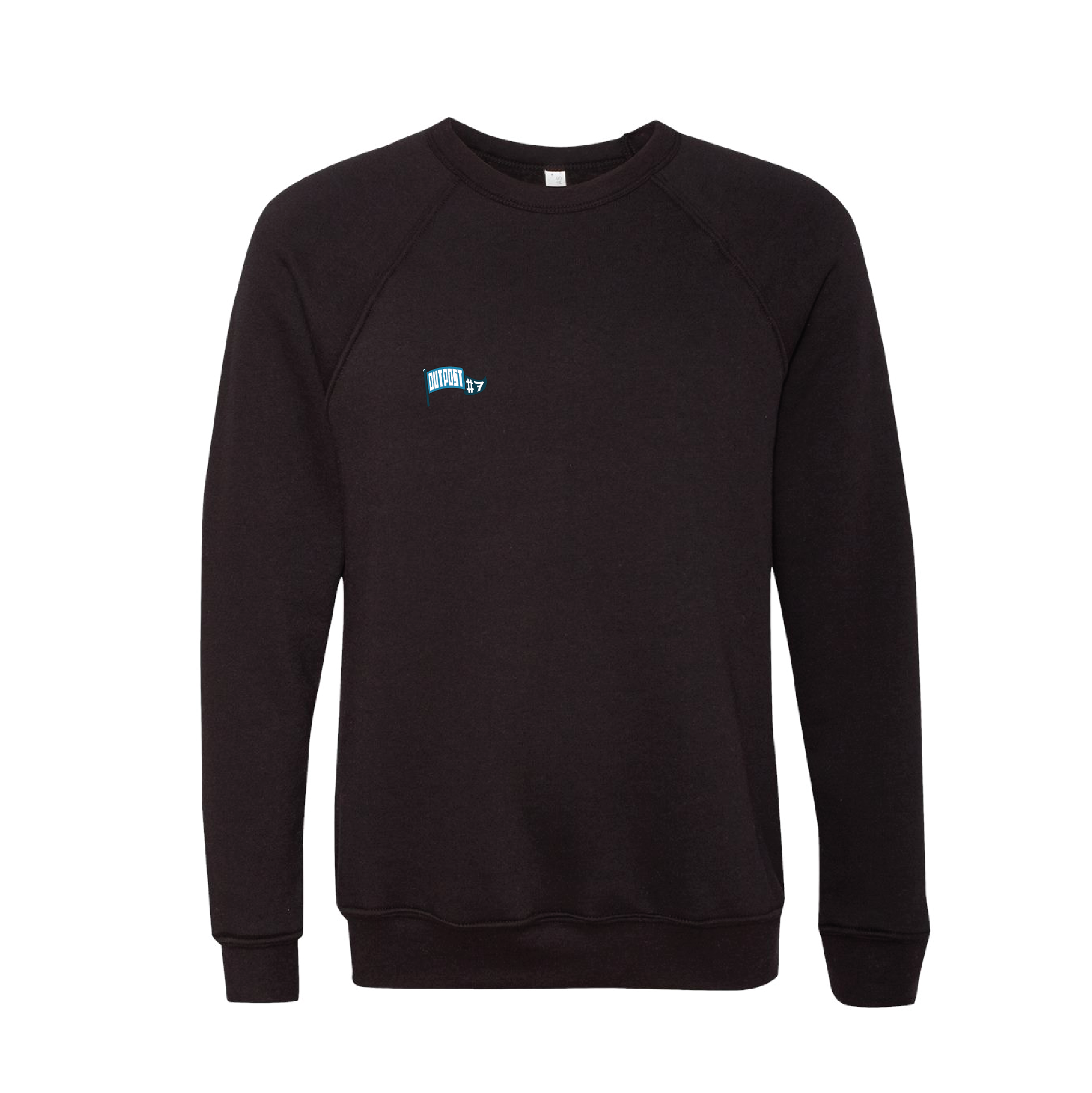 Sponge Fleece Raglan Crewneck Sweatshirt