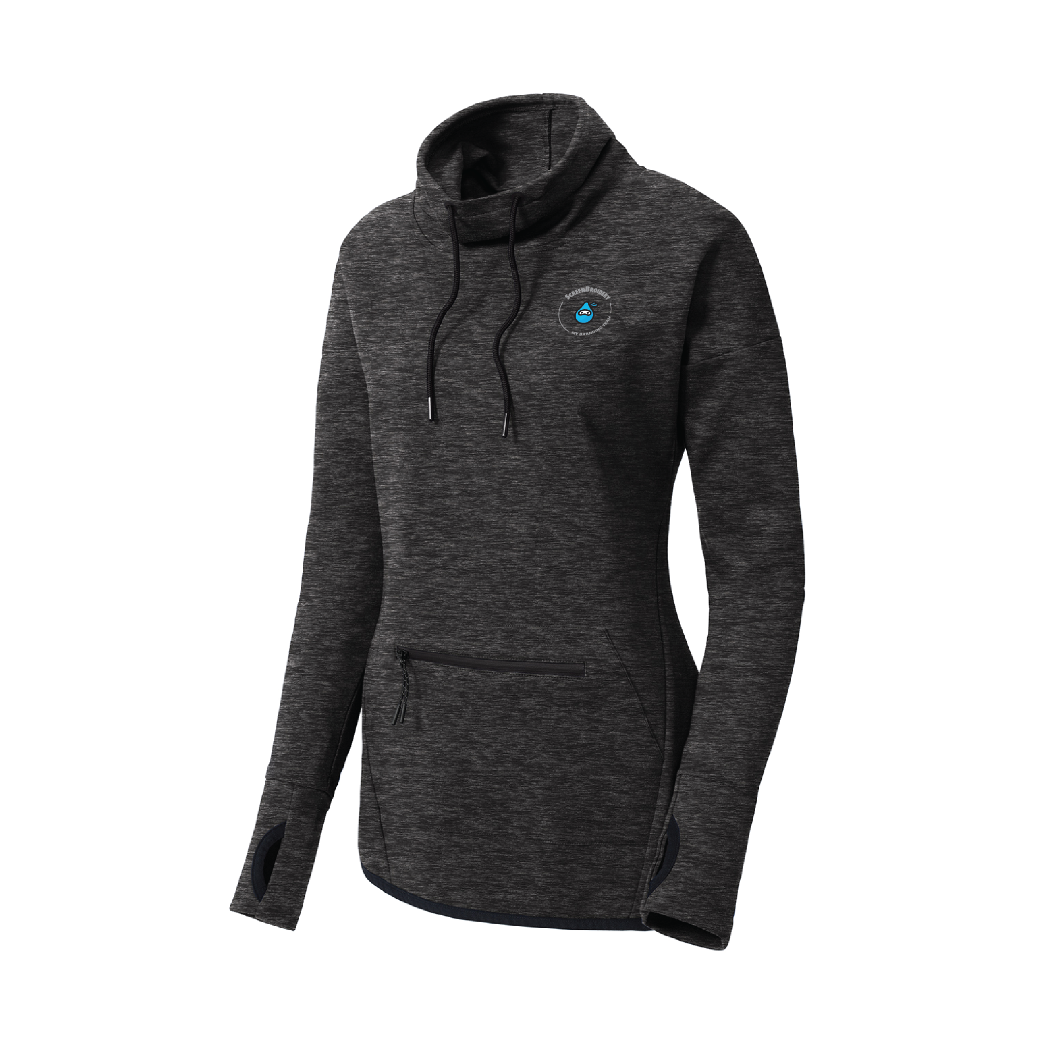 Ladies Triumph Cowl Neck Pullover